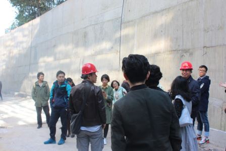 集團建筑專業(yè)委員會組織小百花劇場項目現(xiàn)場參觀學習活動
